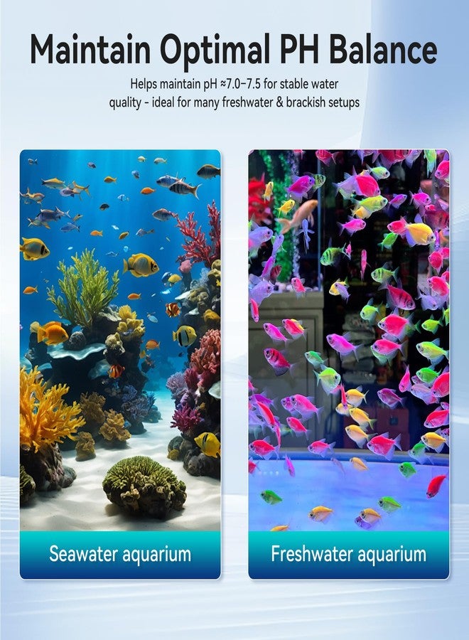 FKSC 12-in-1 Aquarium Filter Media for Freshwater & Marine Tanks, Bio Filter Mix with Ceramic Rings & Bio Balls, Helps Maintain Clear Water for Sump, Pond & Koi Fish Tanks - Image 5